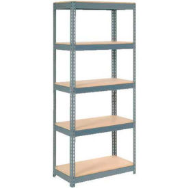 GoVets 5 Shelf Standard Duty Boltless Shelving Starter 36