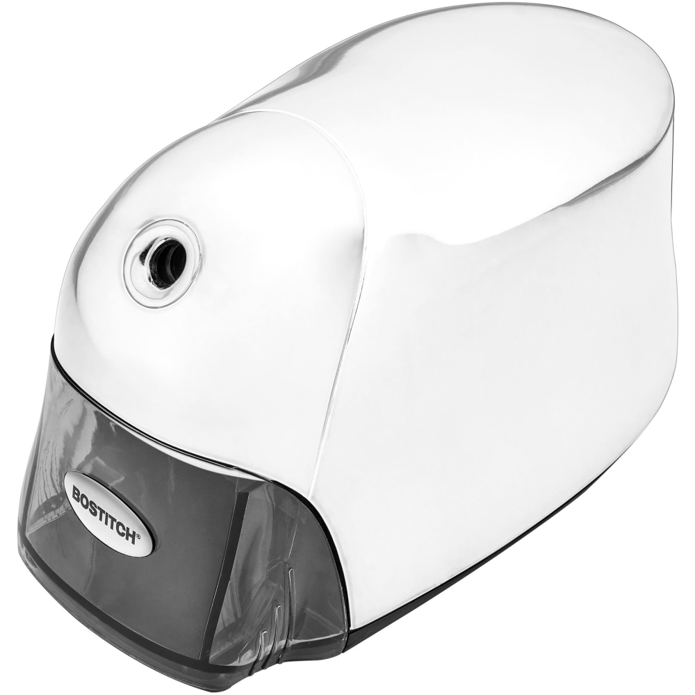 Bostitch QuietSharp Executive Pencil Sharpener - 4in Width x 7.5in Depth - 1 Each MPN:EPS8CHROME