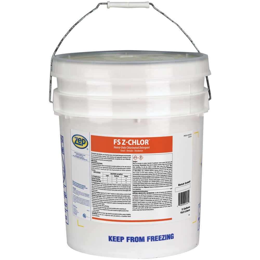 All-Purpose Cleaners & Degreasers, Product Type: Heavy-Duty Low Foam Chlorinated C.I.P. Detergent , Form: Liquid , Container Type: Pail  MPN:244335