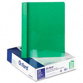Oxford™ Clear Front Standard Grade Report Cover Three-Prong Fastener 8.5