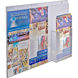 Approved 252051 Wall Mount Acrylic Sign HLR W/Trifold Brochure Pocket 14