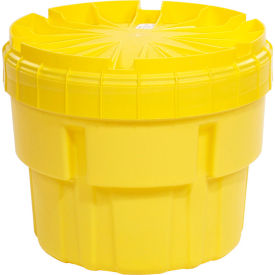 SpillTech® 20 Gallon OverPack Salvage Drum with Lid A20OVER - Yellow A20OVER