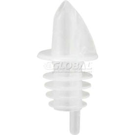 Winco PPR-2C Free Flow Pourers Clear 12/Pack PPR-2C