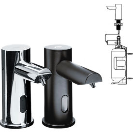 ASI® EZ Fill™ Liquid Soap Dispenser Heads AC Plug In Black 10-0391-1AC-41
