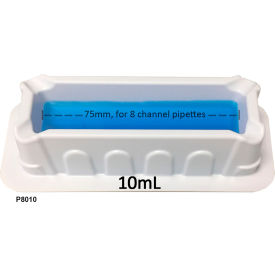 MTC™ Bio ASPIRE-8™ Reservoir For 8 Channel Pipettes 10 ml Sterile 100 Pack P8010-1S