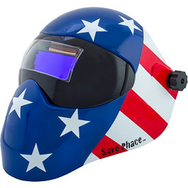 Save Phace EFP I Auto-Darkening Welding Helmet 9-13 Variable Shade Patriot Graphic 3012480