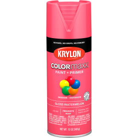 Krylon® Colormaxx™ Paint & Primer 12 oz. Gloss Watermelon K05544007 - Pkg Qty 6
