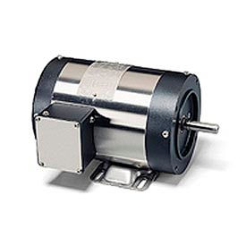Leeson Motors Motor Washdown Motor-2HP 208-220/460V 1740RPM TEFC RIGID C 1.15 SF 84 Eff. 121913.00