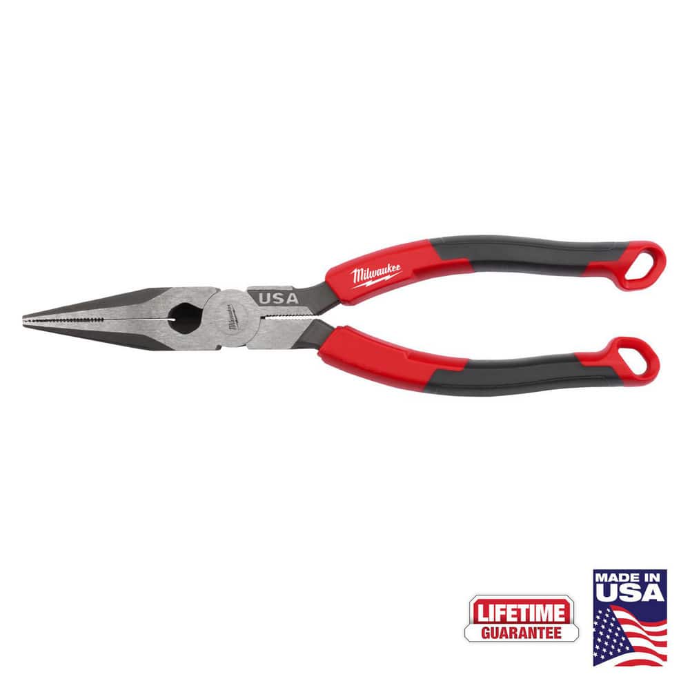 Long Nose Pliers, Pliers Type: Long Nose Pliers , Type: Long nose , Jaw Texture: Crosshatch , Jaw Length (Inch): 2-3/4 , Jaw Length (Decimal Inch): 2.7500  MPN:MT555