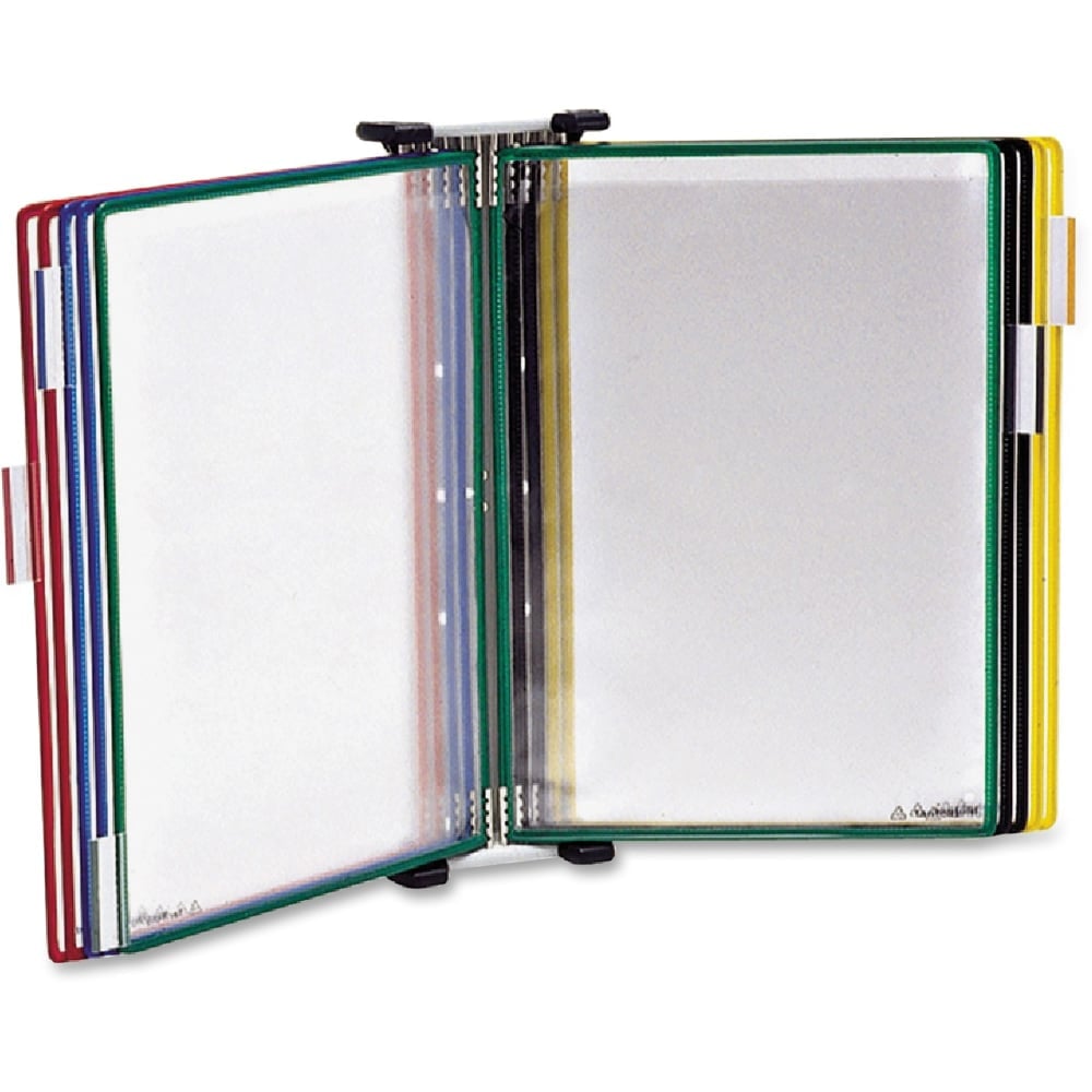 Tarifold 10-Panel Reference Wall Display Unit, 15inH x 14inW x 14inD, Multicolor MPN:W291