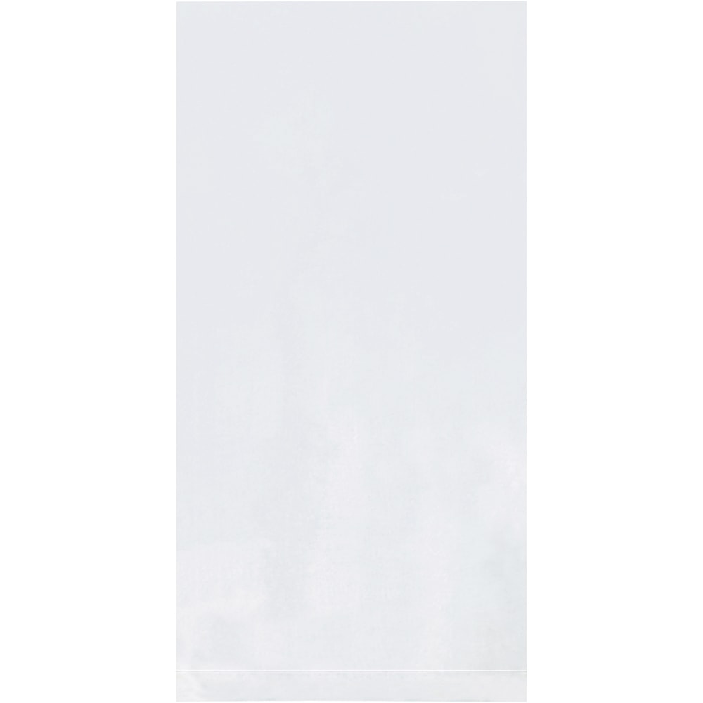 Office Depot Brand 1.5 Mil Flat Poly Bags, 10 x 24in, Clear, Case Of 1000 MPN:PB187