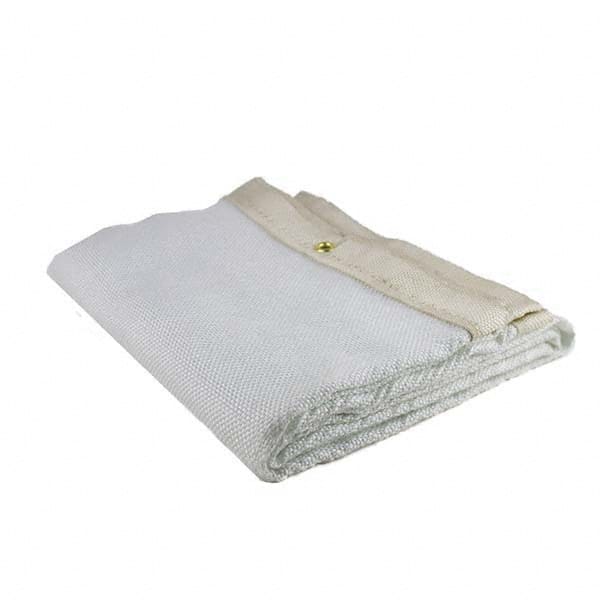 Welding Blankets & Curtains; Type: Welding Blanket ; Material: Fiberglass ; Width (Feet): 5.00 ; Material Weight (oz/sq. yd.): 24 ; Color: White ; Grommet: Yes MPN:36146