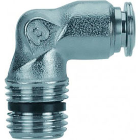 Aignep USA Mini Swivel Elbow 4mm Tube x M5 56115-4-M5 - Pkg Qty 10