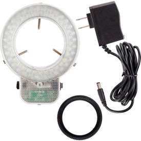 AmScope LED-64S 64-LED Microscope Ring Light with Dimmer LED-64S