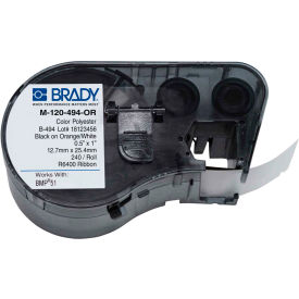 Brady® B-494 Color Polyester Labels 0.5