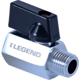 Legend Valve® CP Mini Ball Valve Brass 3/8