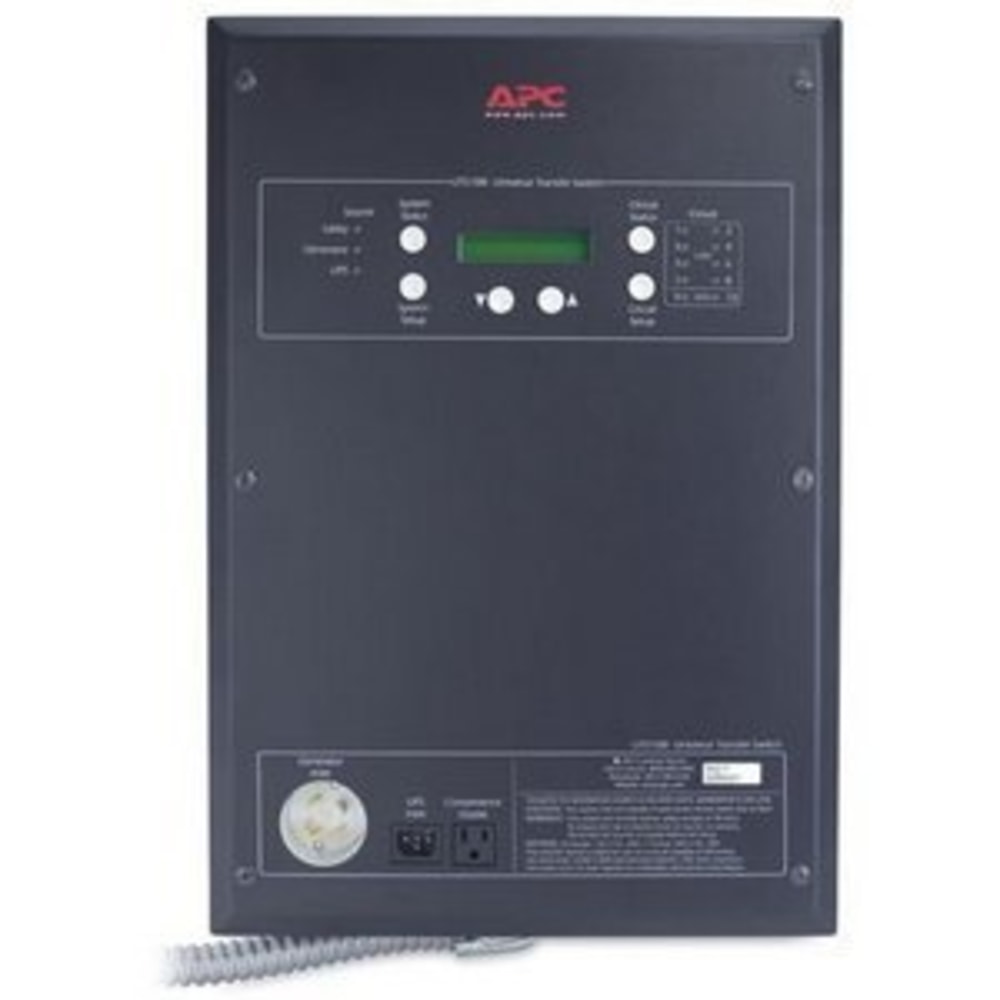 APC 10-Circuit Universal Transfer Switch - 120 V AC, 240 V AC MPN:UTS10BI