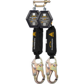 Guardian® CR5 Dual Web Arc Flash Personal Self-Retracting Lifeline Steel Snap Hook 9'L 4200035
