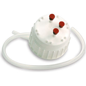 Filling and Venting Closure For Vacuum Bottle White Polypropylene 83mm 70983CAP