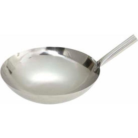 Winco WOK-16N Wok W/ Riveted Handle 16