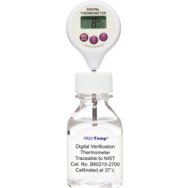 H-B Calibrated Electronic Verification Lollipop Stem Thermometer 32/158F 37C Incubator Calibration 602102700