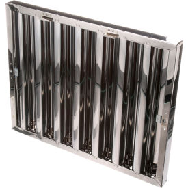 Allpoints 8014166 Hood Filter Type6 Stainless Steel 20X25 W/ Lock Handles 8014166