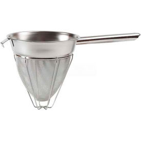 Winco CCB-8R Bouillon Strainer Extra Fine Mesh with Reinforcement CCB-8R