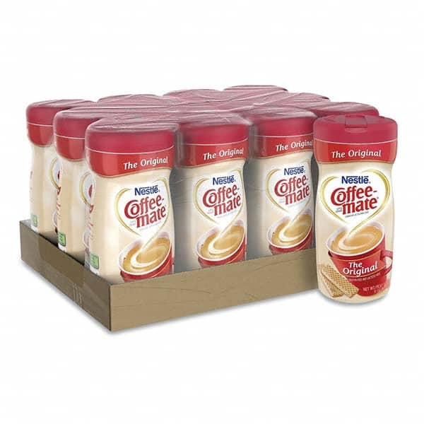Coffee, Tea & Accessories; Creamer Type: Powder ; Container Size: 11oz ; Container Type: Canister ; For Use With: Coffee ; Flavor: Original ; UNSPSC Code: 0050201714 MPN:NES55882CT - Pkg Qty 12