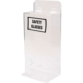 Brady® Deluxe Safety Glasses Holder With Lid Acrylic 8