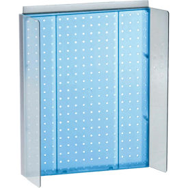 Global Approved 700357-BLU Pegboard Powerwing Display 16