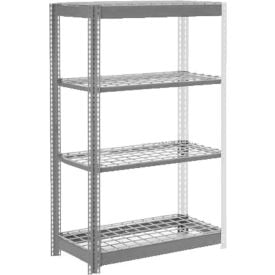 GoVets 4 Shelf Standard Duty Boltless Shelving Add On 36