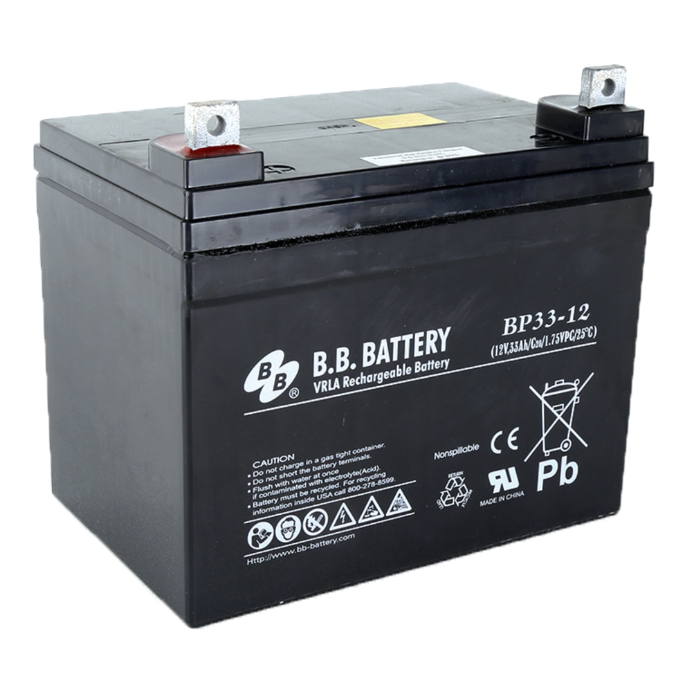 B & B BP Series Battery, BP33-12, B-SLA1233 MPN:B-SLA1233