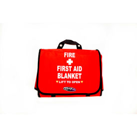 Kemp USA Kemp Fire First Aid Blanket Bag 10-127