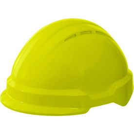 Delta Plus Americana Climbing PEAK Safety Helmet Type 2 4-Point Ratchet Suspension Hi-Viz Yellow WEL22208HY