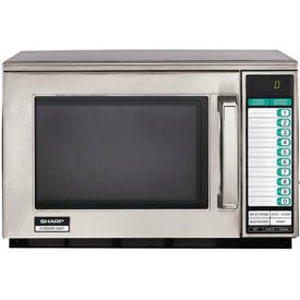 Sharp® Commercial Microwave Oven 0.7 Cu. Ft. 1200 Watt KeyPad Control R22GTF