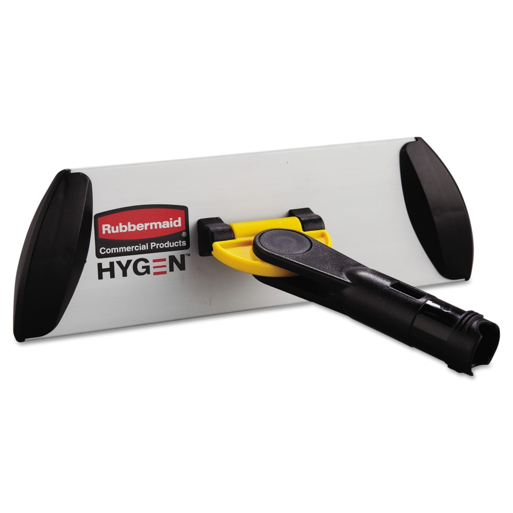 Rubbermaid Commercial HYGEN HYGEN Quick Connect Frame, 11w x 3 1/2d, Yellow MPN:FGQ55000YL00