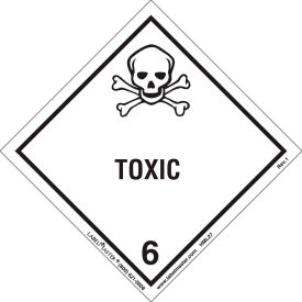 LabelMaster®HML27 Toxic Label Worded Paper 500/Roll HML27