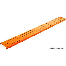 Pegboard Strips - Powdercoat Orange 3 x 32 (2 pc) ALGSTRP3x32PTD-ORG