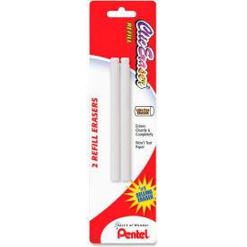 Pentel® Eraser Refill Nonabrasive 2/PK White ZER2BPK6