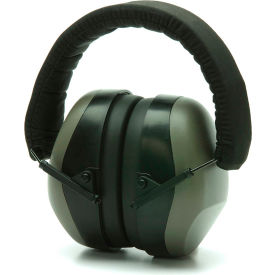 Low Profile Foldaway Earmuffs Gray NRR 26dB Individually Packaged PM8010