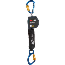 3M DBI-SALA Nano-Lok Twin-Leg Arc Flash Self-Retracting Lifeline Web & Aluminum Carabiner 8'L 7012818555