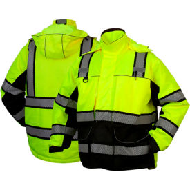 Pyramex® RPB3610 Parka Jacket 4XL Hi-Vis Lime RPB3610X4