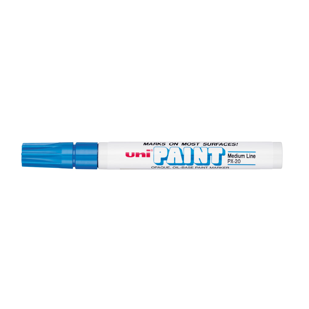 Sanford Uni-Paint PX-20 Permanent Marker, Bullet Point, Blue (Min Order Qty 25) MPN:63603EA