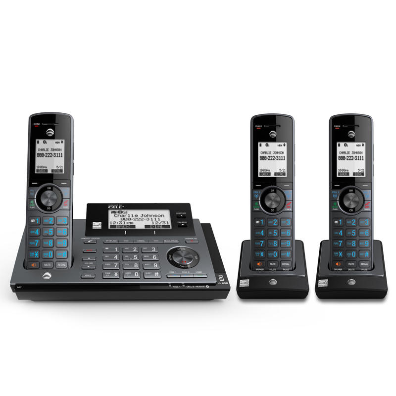 AT&T CLP99387 3 Handset DECT 6.0 Expandable Phone System With Digital Answering System & Smart Call Blocker MPN:ATCLP99387