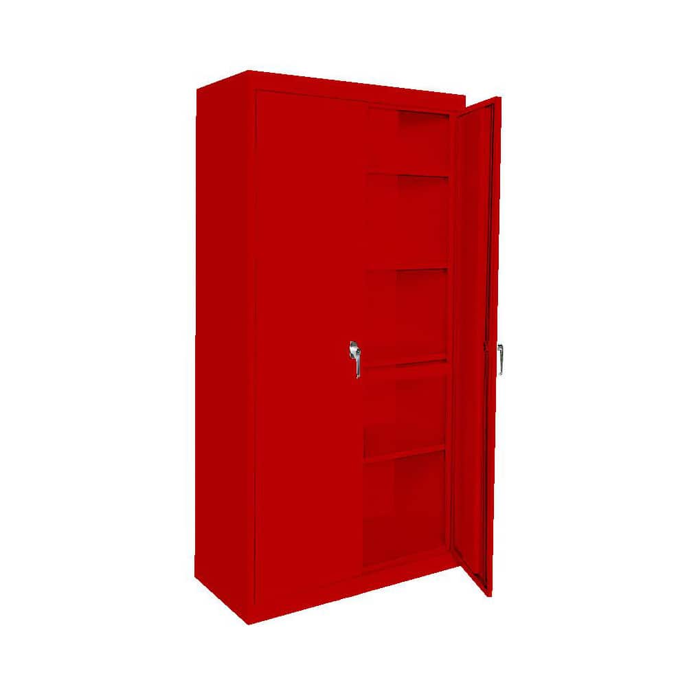 Storage Cabinets, Cabinet Type: Magnum Series, Adjustable Shelf, Lockable Storage , Cabinet Material: Steel , Width (Inch): 48in , Depth (Inch): 24in MPN:AAH-48RBMAG2-R Storage Cabinets, Cabinet Type: Magnum Series, Adjustable Shelf, Lockable Storage , Cabinet Material: Steel , Width (Inch): 48in , Depth (Inch): 24in MPN:AAH-48RBMAG2-R