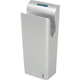 GoVets™ High Velocity Vertical Automatic Hand Dryer W/ HEPA Filter Silver 110-120V 955640
