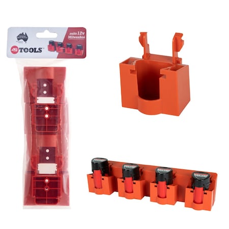 Battery Holder, 9.875 in L, 12 V MPN:BH-12v-MIL-04