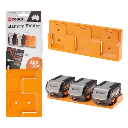 Battery Holder, 11.5 in L, 18 V MPN:BH-AEG-ORA-03