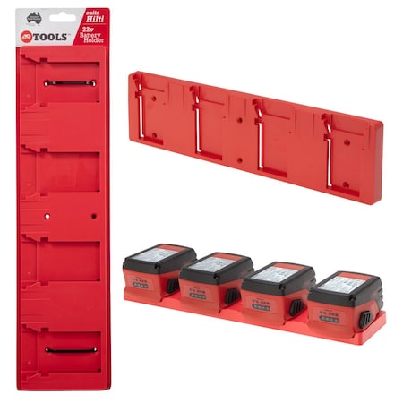 Battery Holder, 17 in L, 22 V MPN:BH-HIL-RED-04