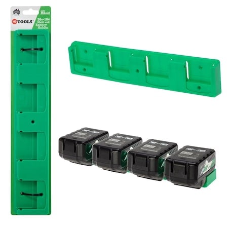 Battery Holder, 14.875 in L, 18 V MPN:BH-HIT-GRE-04